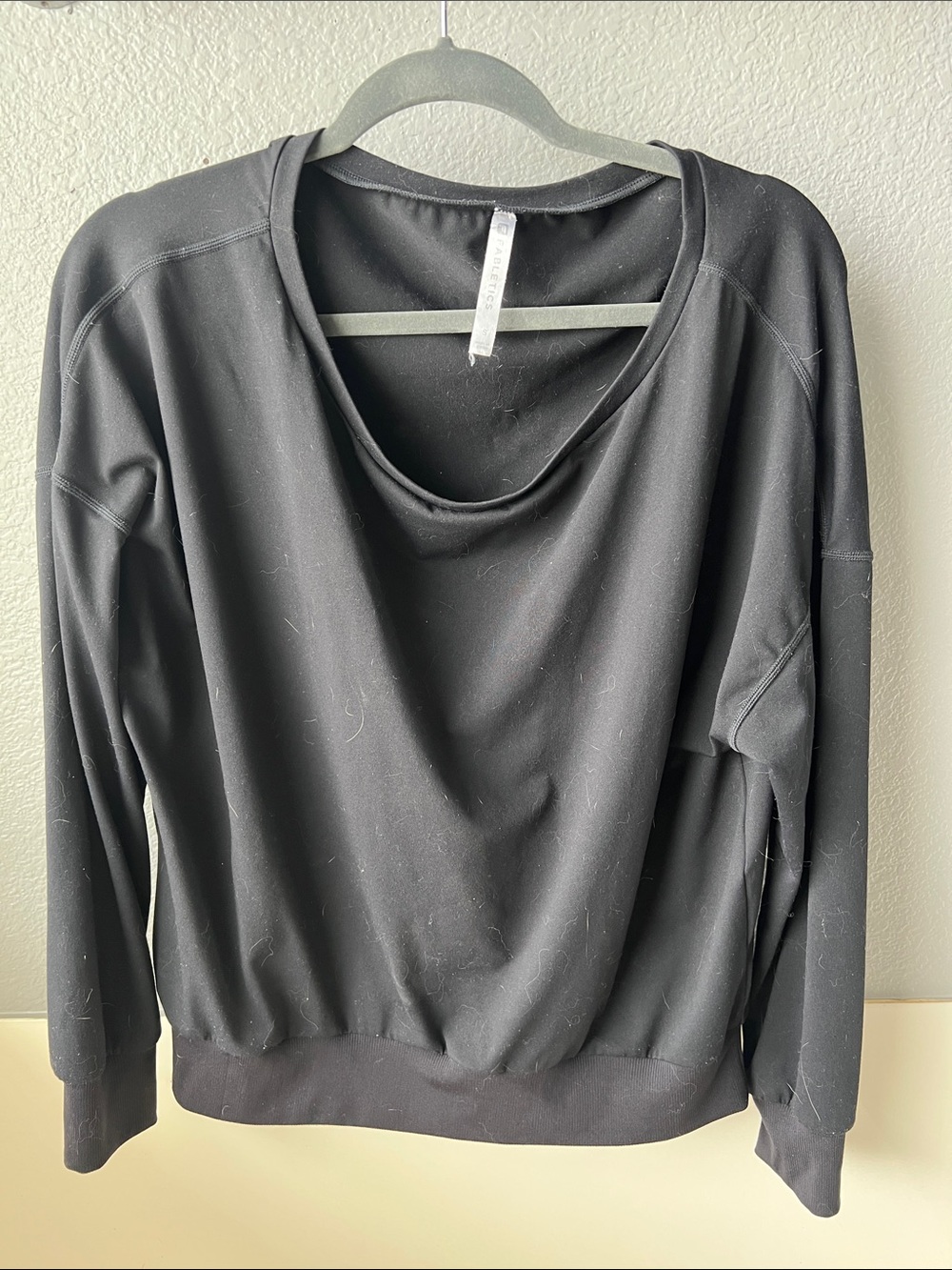 Fabletics Black Performance Long Sleeve